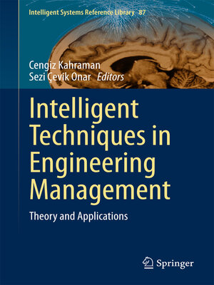 cover image of Intelligent Techniques in Engineering Management